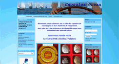 Desktop Screenshot of capsulesocean.com